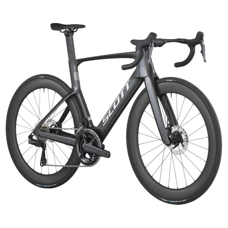 Scott Foil RC 10 Ultegra Di2 Aero Road Bike - Carbon Black - Image 2
