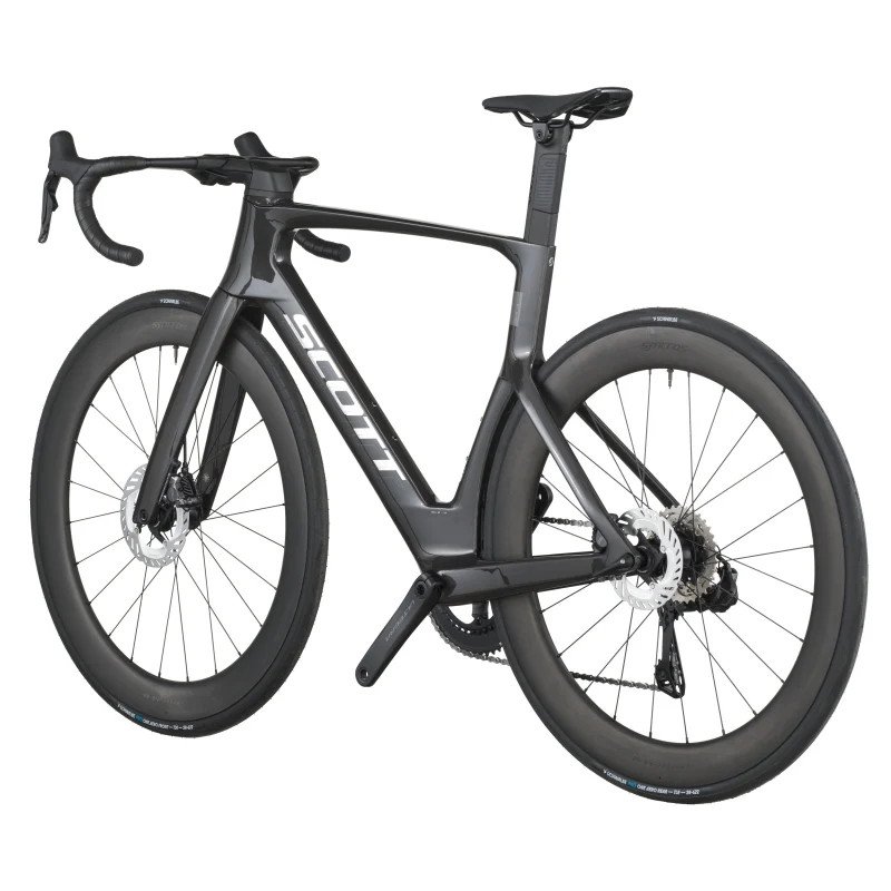 Scott Foil RC 10 Ultegra Di2 Aero Road Bike - Carbon Black - Image 3