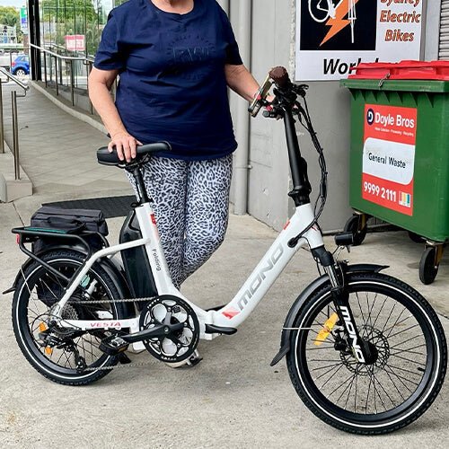 Sunmono Vesta Plus 20in Folding E-Bike - 48V/500W, 20 kg - Image 9