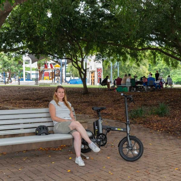 Moov8 – M1 Folding eBike with Rear Carrier New 2023 Model - Image 8