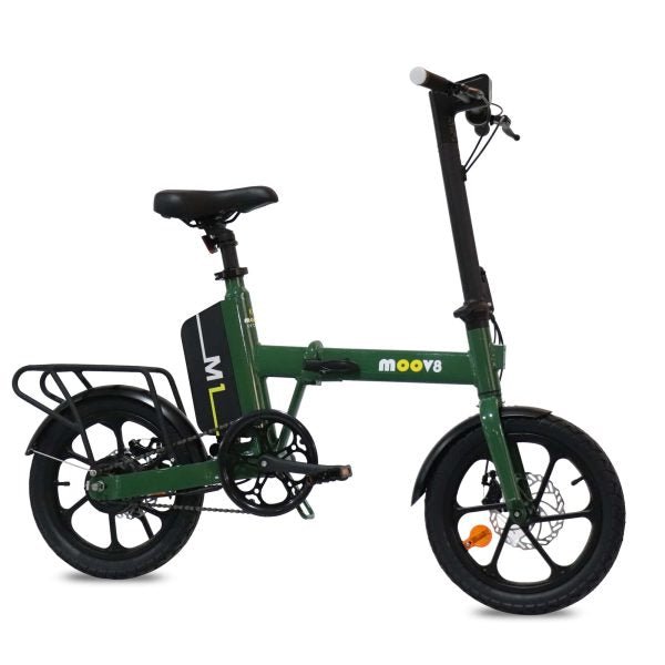 Moov8 – M1 Folding eBike with Rear Carrier New 2023 Model - Image 2
