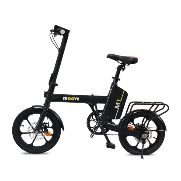 Moov8 – M1 Folding eBike with Rear Carrier New 2023 Model - Image 3