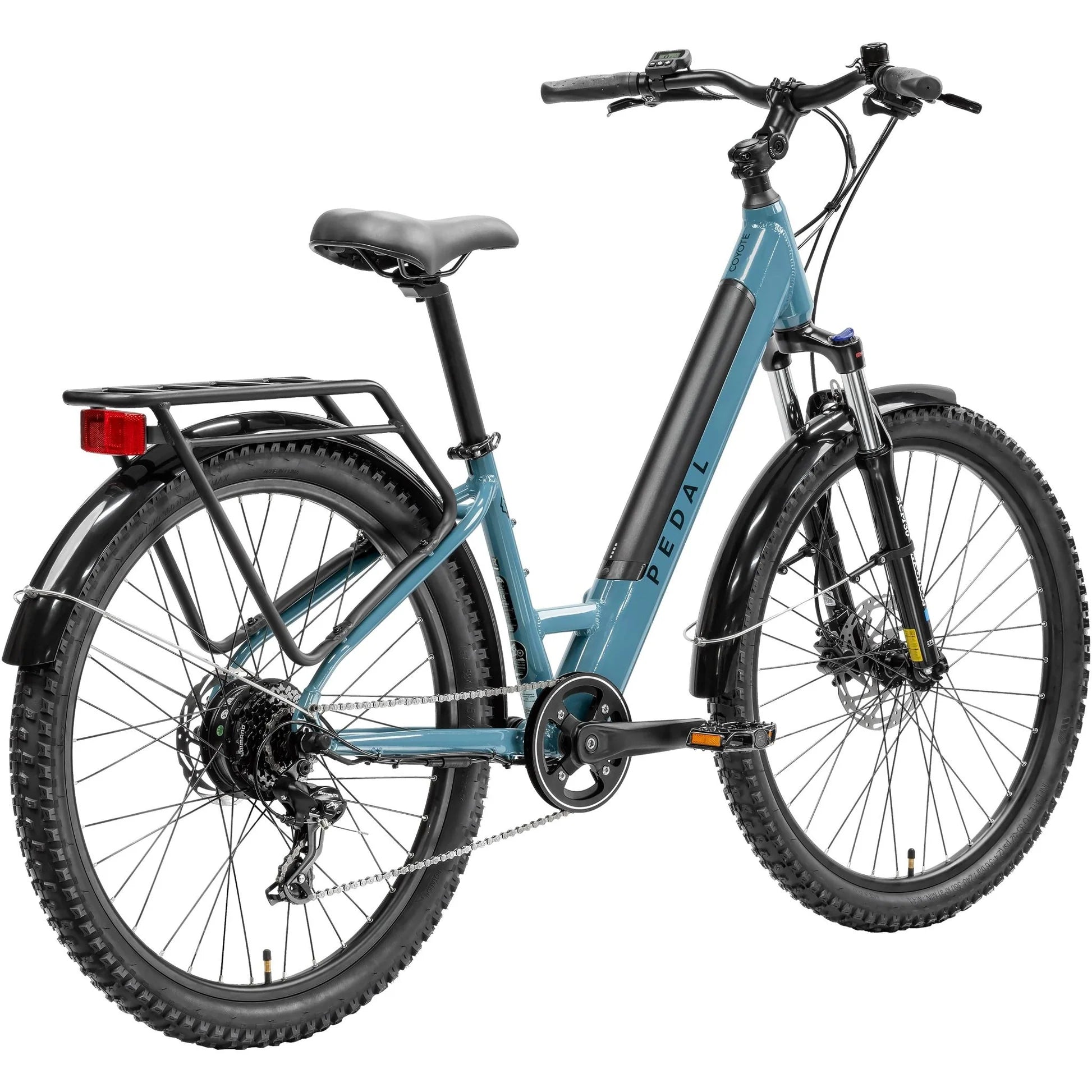 Pedal Coyote 3 ST Tour Electric Hardtail Mountain Bike Slate Grey - Image 3