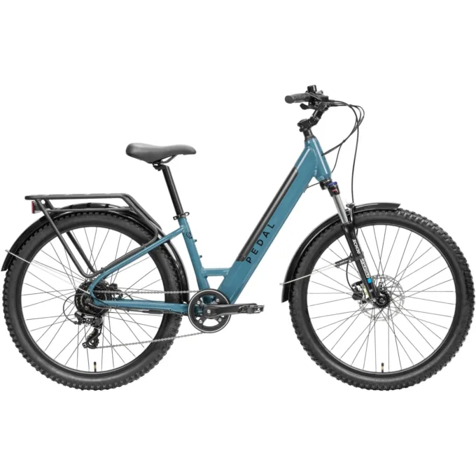 Pedal Coyote 3 ST Tour Electric Hardtail Mountain Bike Slate Grey