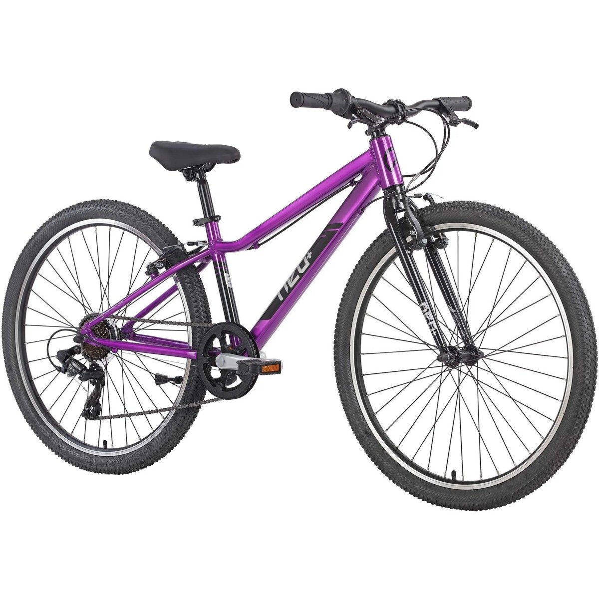 Neo+ 26'' 7-Speed Girls Bik- Chrome Purple - Image 2