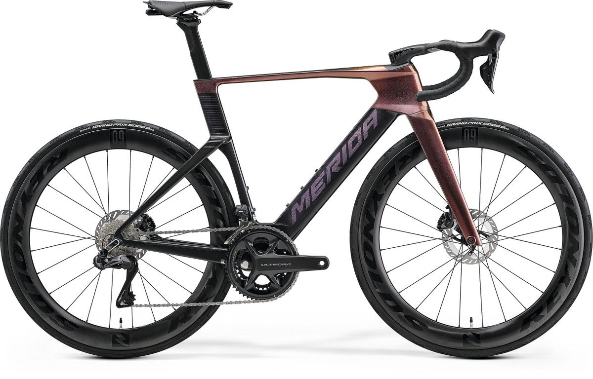 Merida Reacto 8000 Aero Bike / Ultegra Di2 / Rainbow Purple