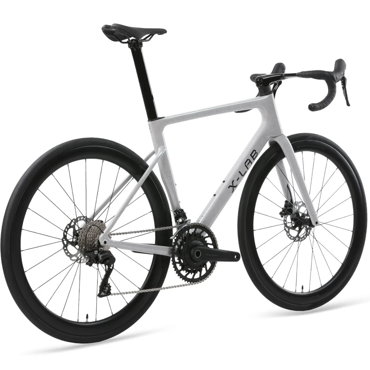 X-LAB RS7 105 Di2 Road Bike Angel Wing White - Image 4