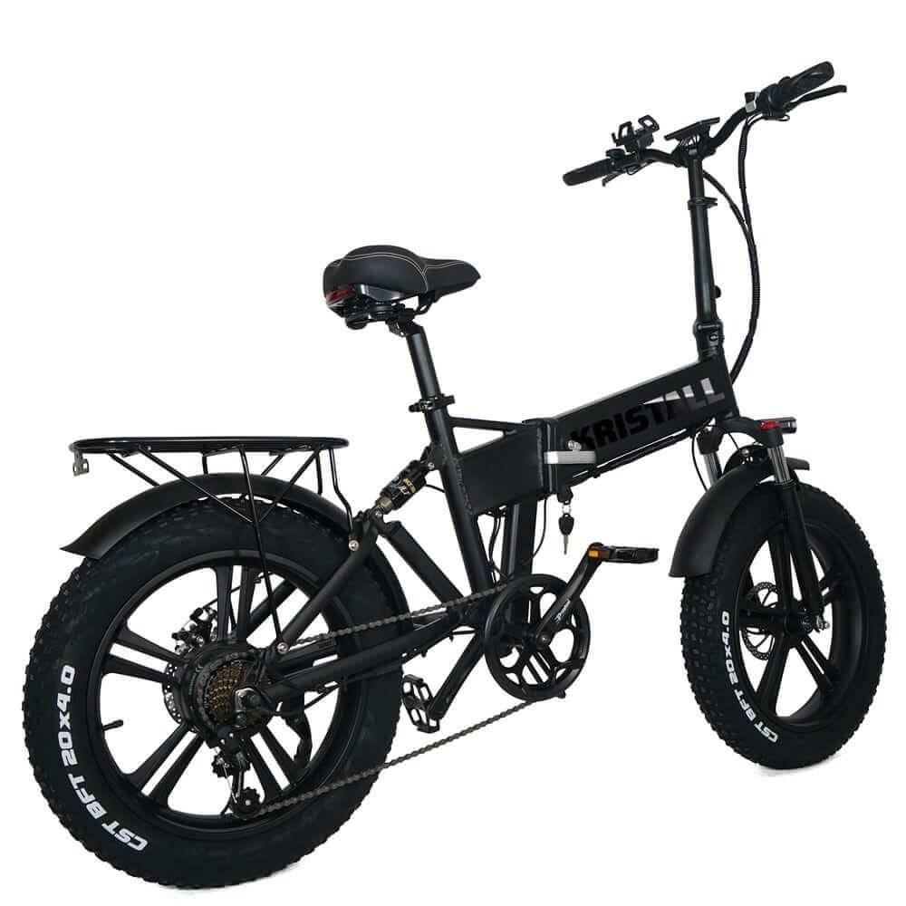 2026 NEW KRISTALL RX20 48V17AH 750W FAT TIRE FOLDING EBIKE INTERGRATED RIM - Image 4