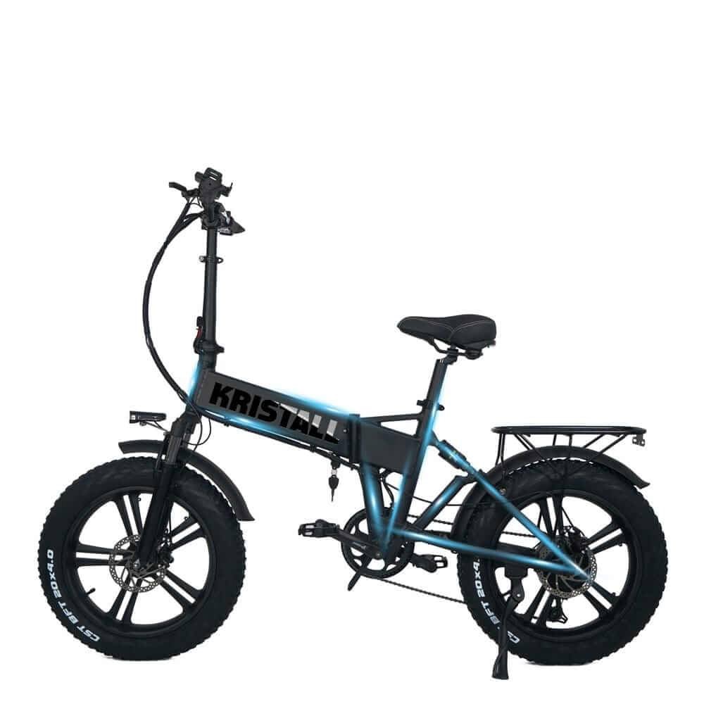 2026 NEW KRISTALL RX20 48V17AH 750W FAT TIRE FOLDING EBIKE INTERGRATED RIM - Image 2