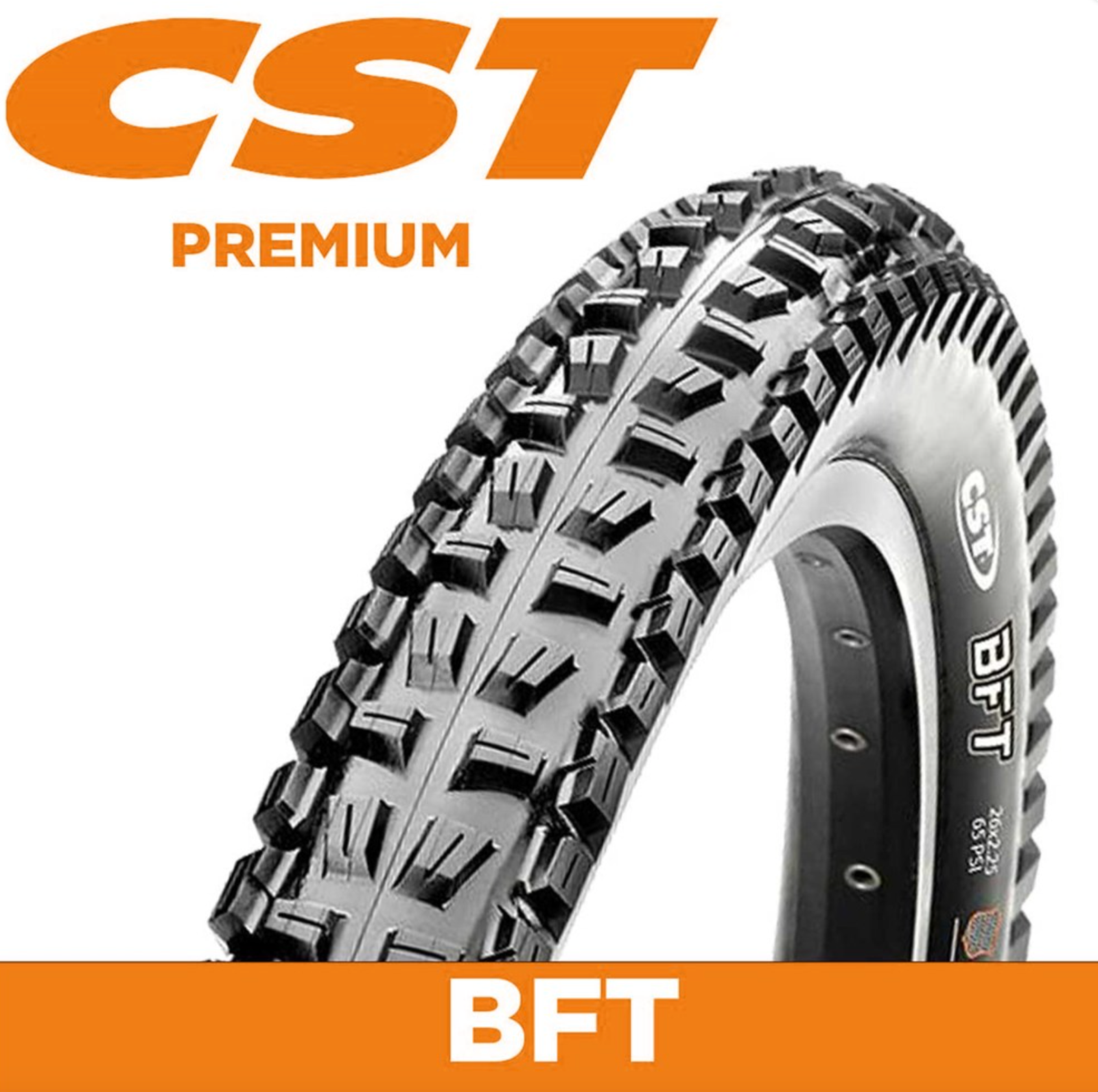 CST BFT 27.5 x 2.25 MTB Tyre Wire Bead - Image 2