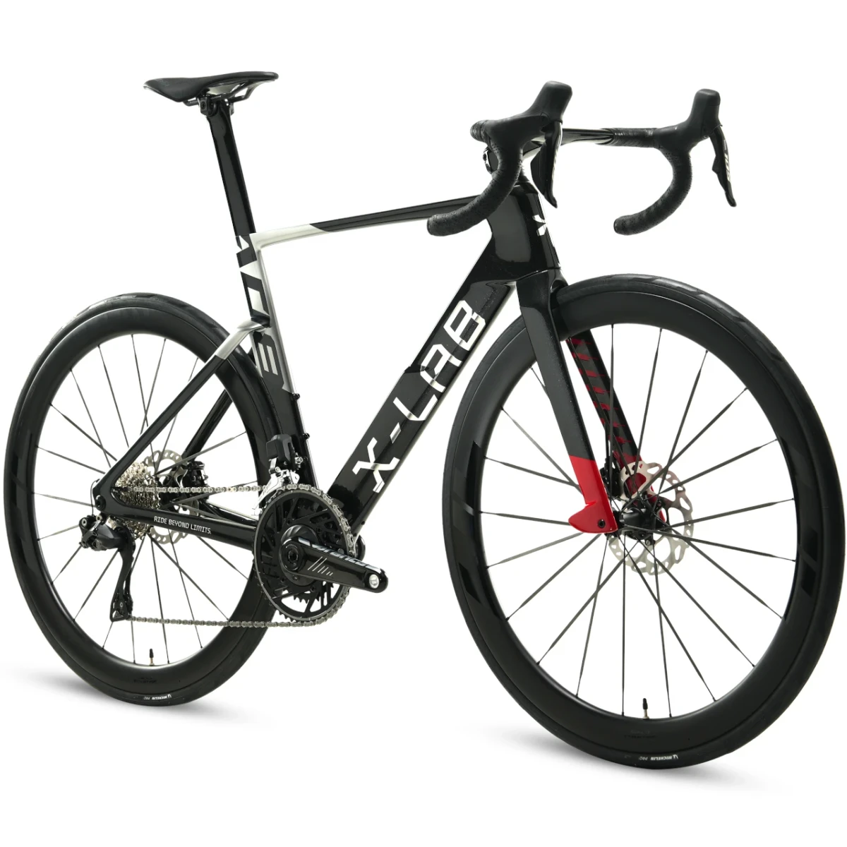 X-LAB AD8 Ultegra Di2 Sunspot Red/Black - Image 2