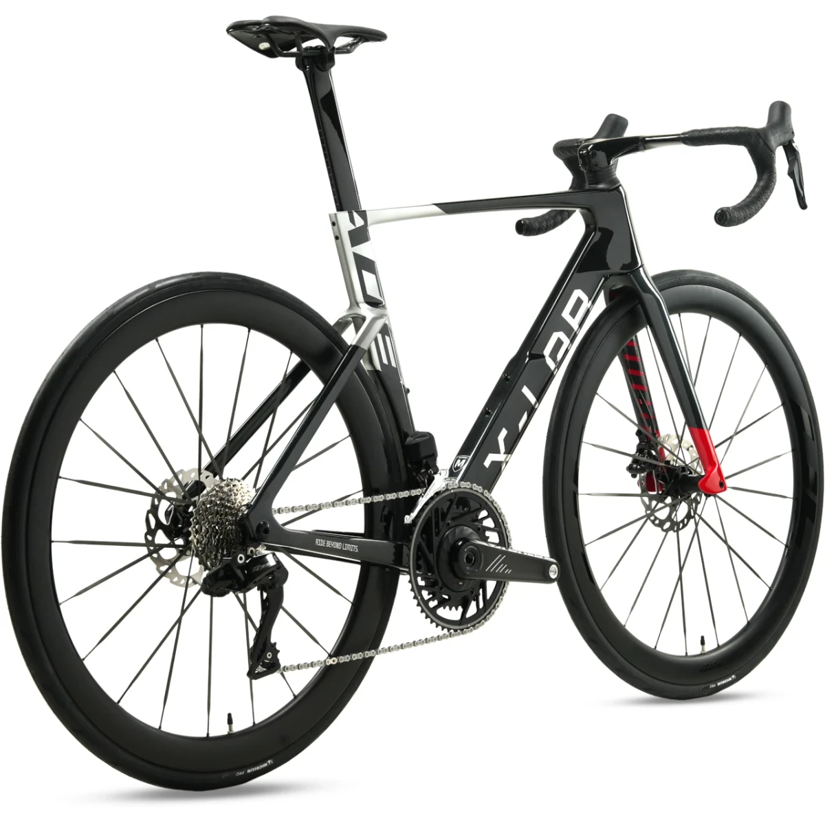 X-LAB AD8 Ultegra Di2 Sunspot Red/Black - Image 3
