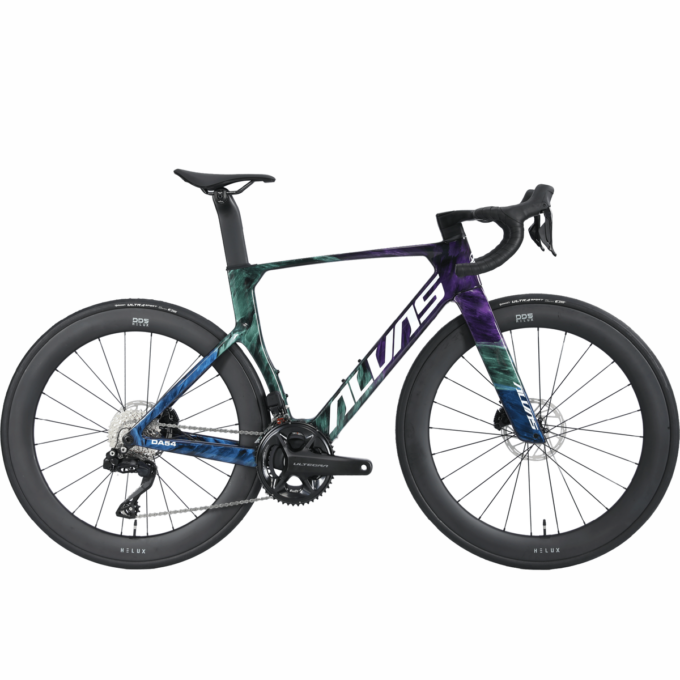 DA54 Ultegra Di2 12sp Carbon Wheelset Carbon Aero Bike - Marble