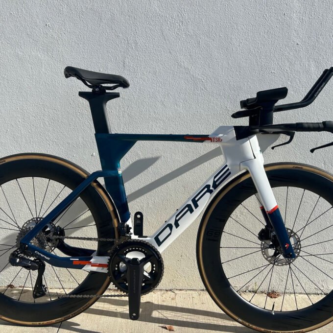 TSRf Carbon TT Ultegra Di2 12sp with Dual Power Meter Ascent Polaris 69 Carbon Wheelset