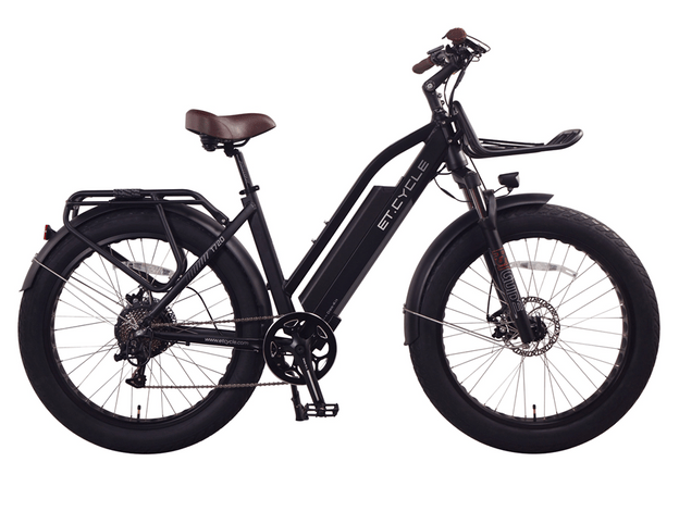 ET.Cycle T720 Step-Thru Fat Trekking E-Bike, 70Nm Torque, 48V 15Ah 720Wh Battery - Image 4