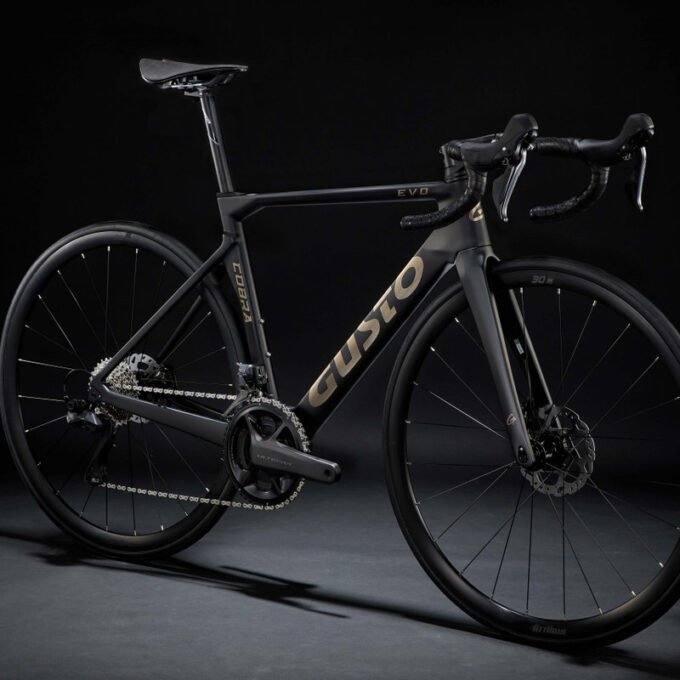 GUSTO Cobra Evo  PRO TE  Ultegra Di2  Carbon Wheelset -  Black