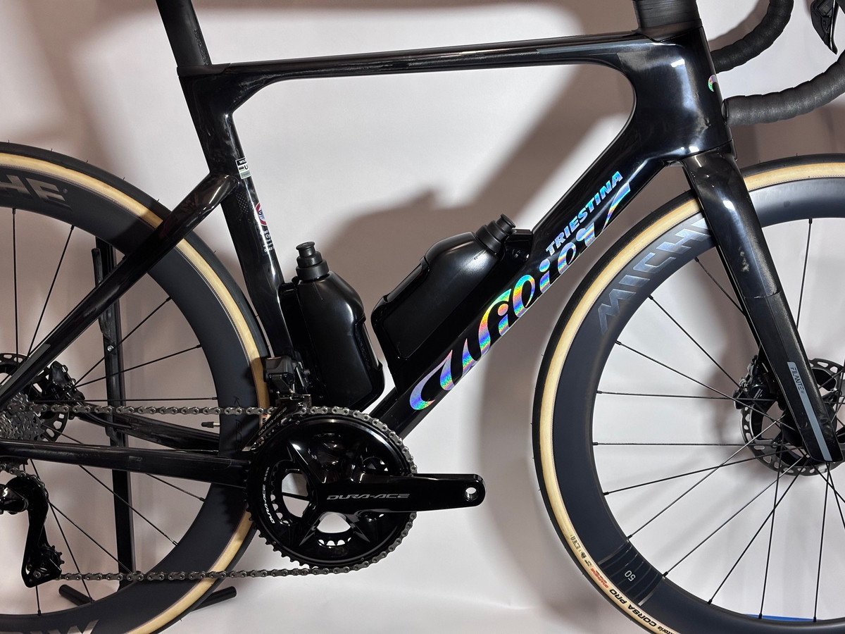 Filante SLR ID2 Dura Ace Di2 Miche Kleos RD 50 Carbon Wheelset - Image 3