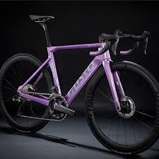 COBRA EVO DB PRO TE Ultegra Di2 Attaque 50 Carbon Wheelset - Purple - Image 3