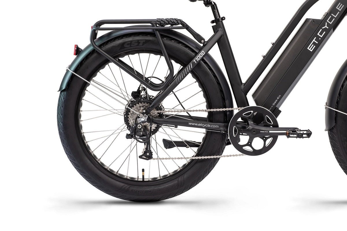 ET.Cycle T1000 Electric Fat Bike Trekking Step-thru E-Bike Powerful T Series 48V 21Ah, 1008Wh - Image 3