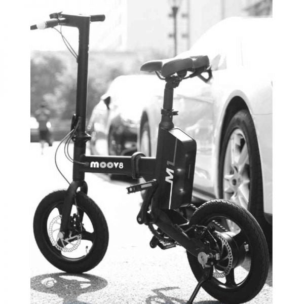 Moov8 – M1 Folding eBike with Rear Carrier New 2023 Model - Image 5