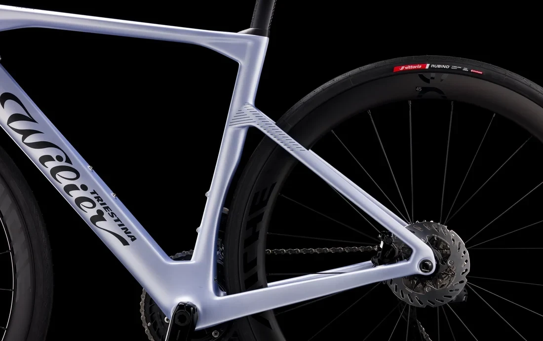 Wilier Rapida 105 Di2 Carbon Road Bike - Miche Carbon Wheelset-Dusk Grey - Image 3