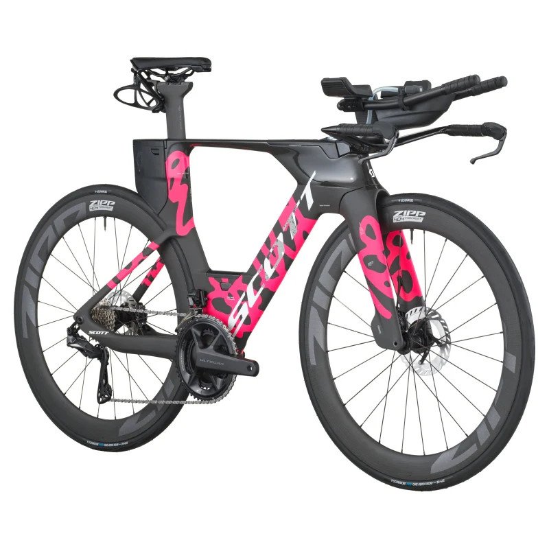 SCOTT Plasma RC Pro Ultegra Di2 Zipp Carbon Wheelset Tri Bike - Image 2