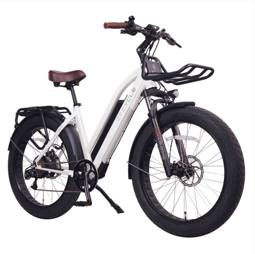 ET.Cycle T1000 Electric Fat Bike Trekking Step-thru E-Bike Powerful T Series 48V 21Ah, 1008Wh - Image 10