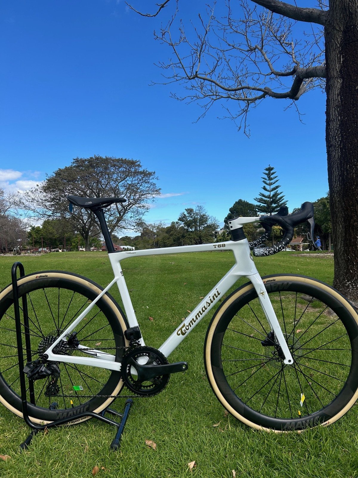 Tommasini T68 Campagnolo Record 13 Mavic Cosmic SLR Wheelset