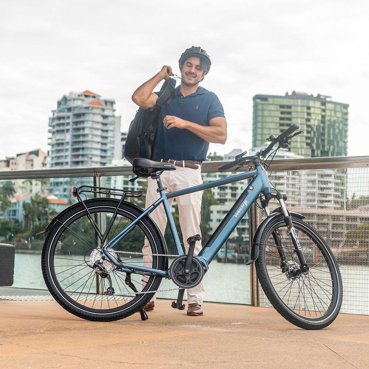 Velectrix Urban Pulse EBike fitted with Shimano Brakes - Image 4